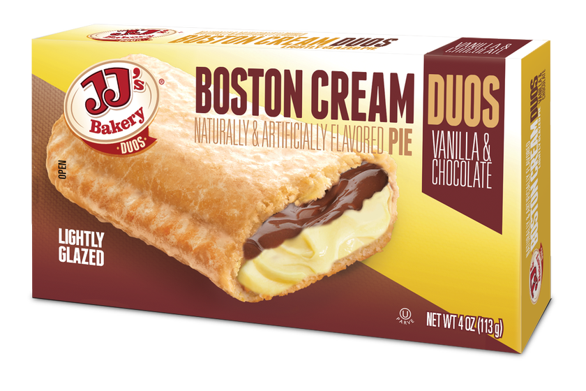Jj`s boston cream pies duos 12ct