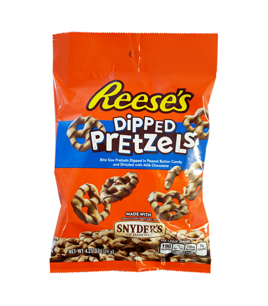 Reeses dipped pretzels 4.25oz