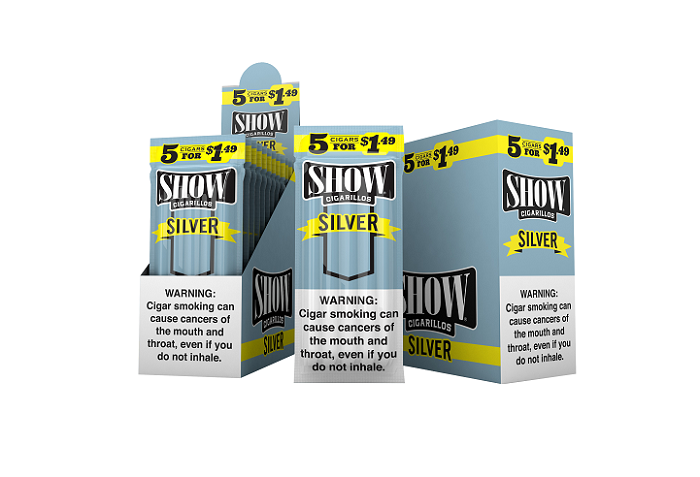 Show silver 5/$1.49 15/5pk