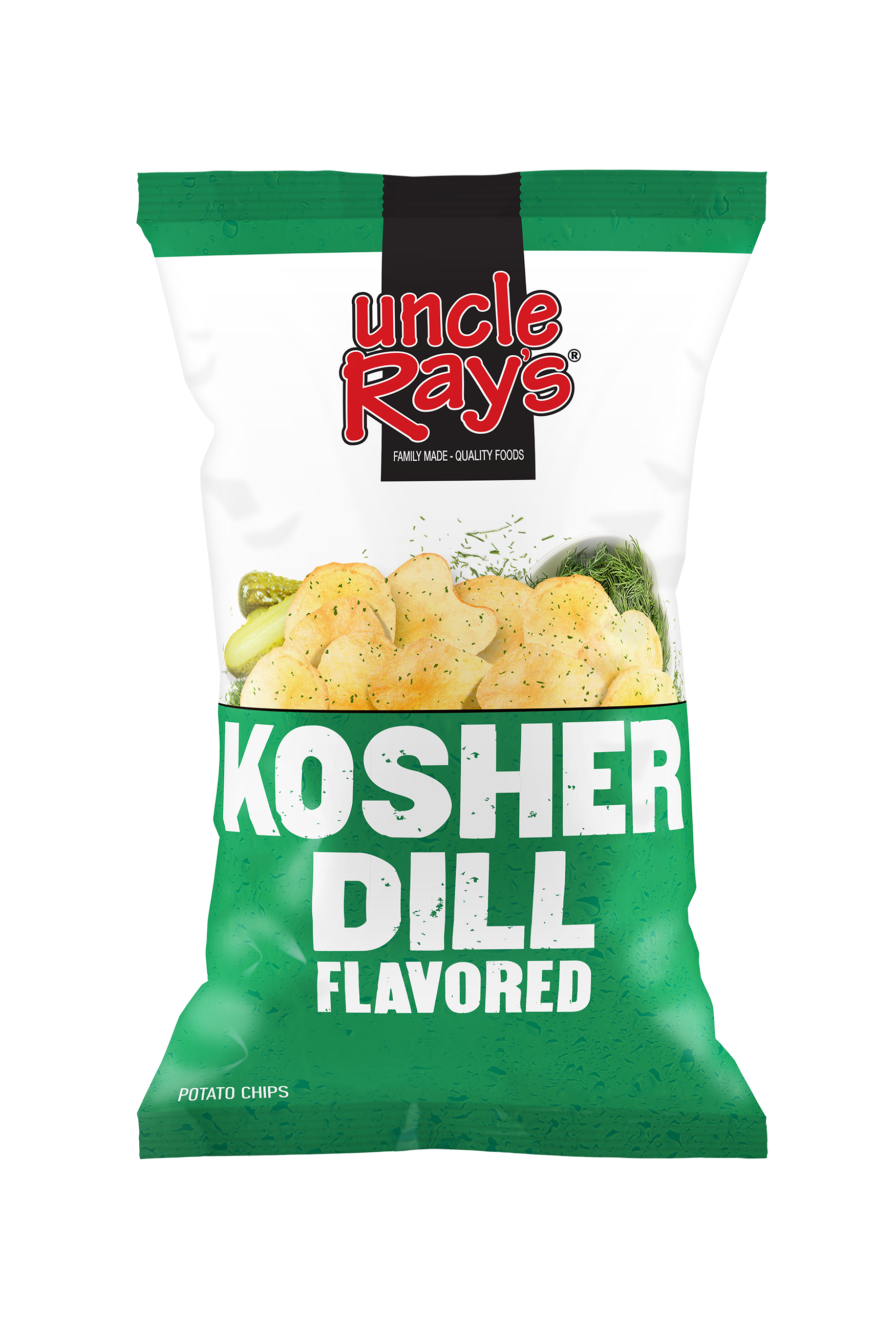 Uncle rays kosher dill chips 3oz