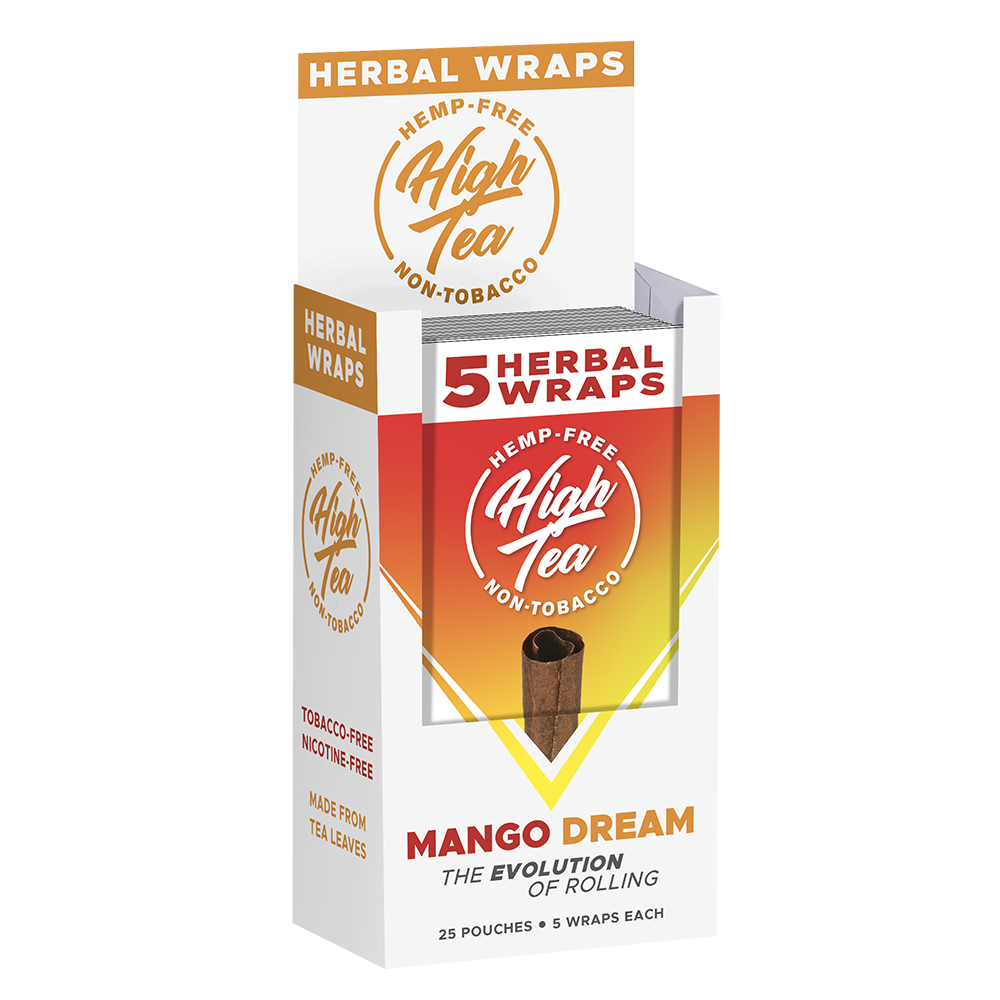 High tea herbal wraps mango dream 25/5 ct