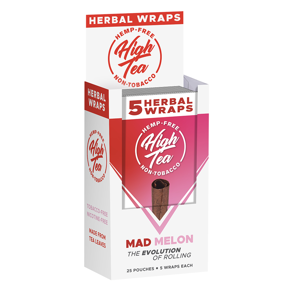 High tea herbal wraps mad melon 25/5 ct