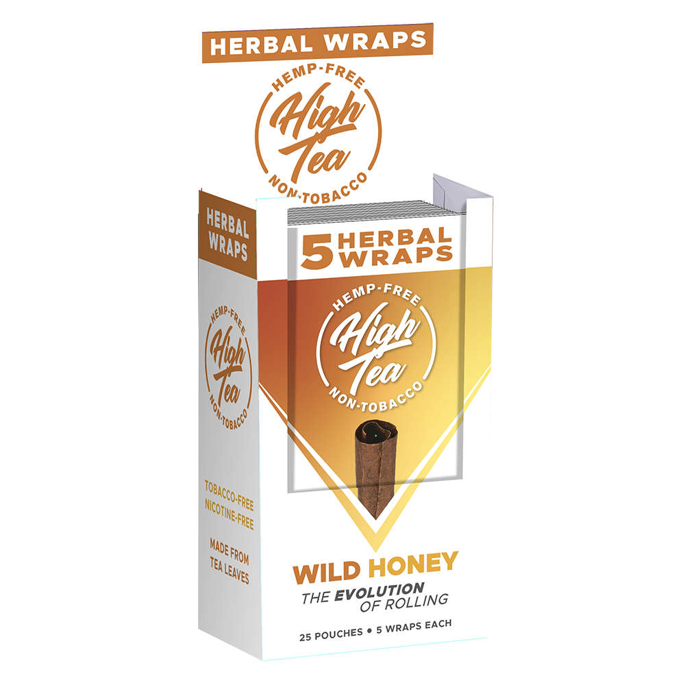 High tea herbal wraps wild honey 25/5 ct