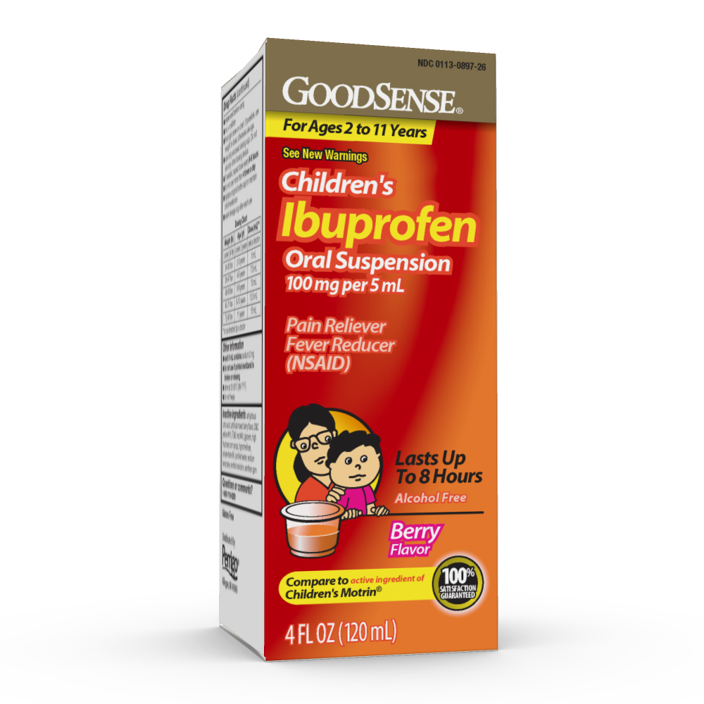 Goodsense berry childrens ibuprofen 4oz