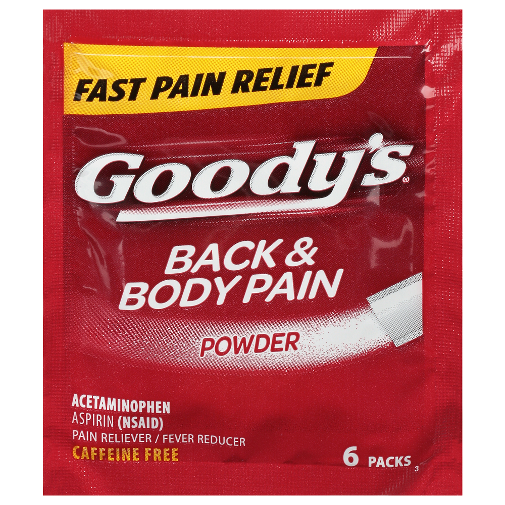 Goody`s back and body 12/6ct