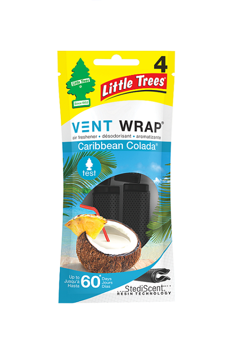 Little tree caribbean colada vent wrap 1ct