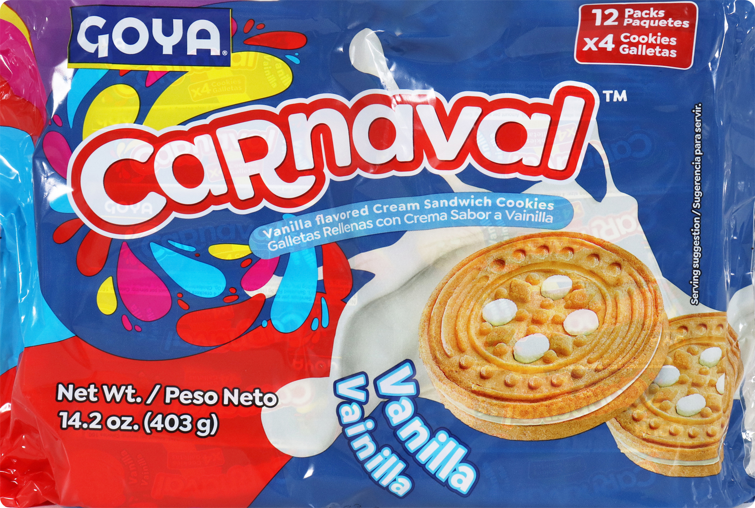 Goya carnaval vanilla cookies 14.2oz