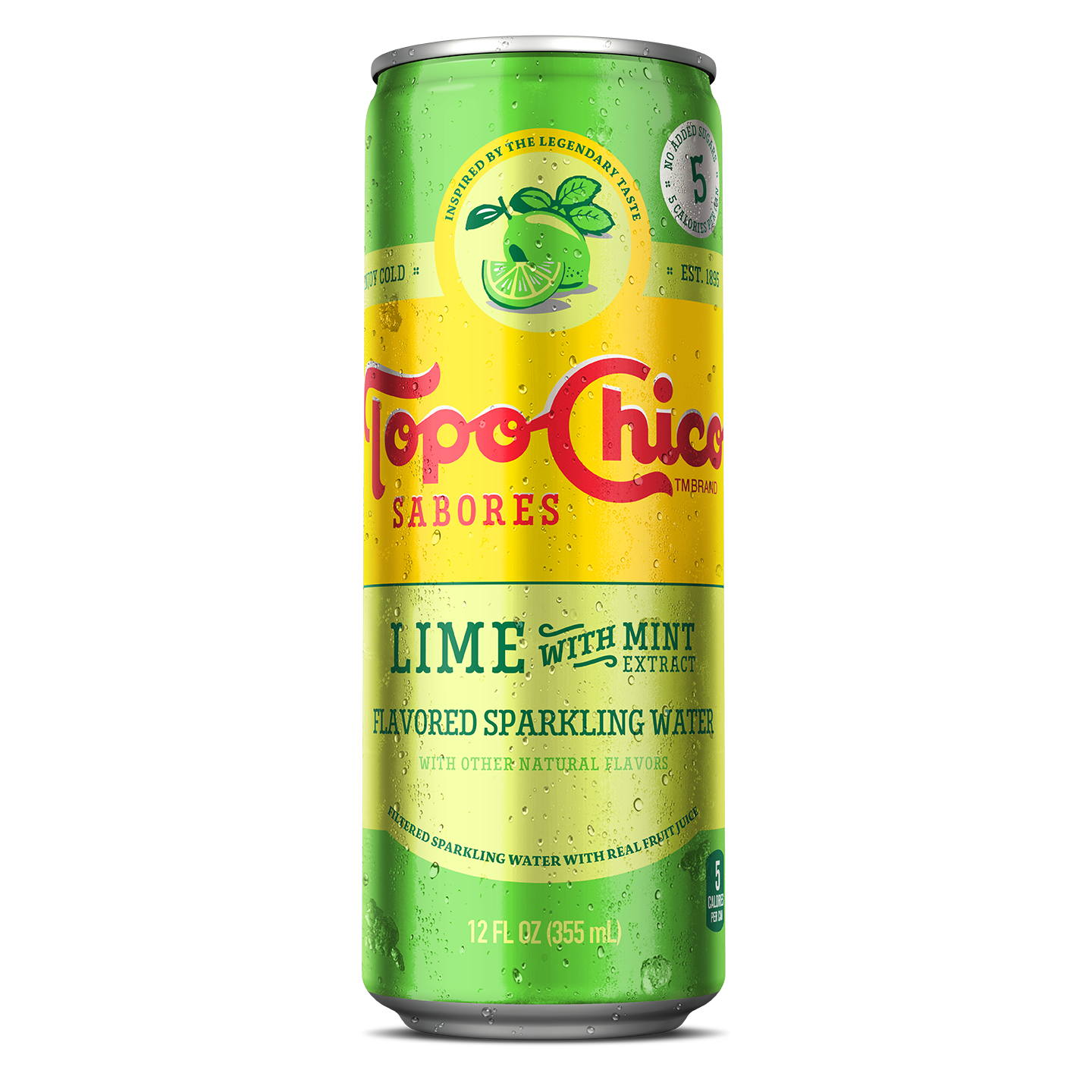 Topochico lime with mint sabores can 8ct 12oz