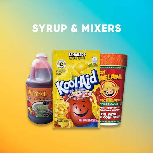 Syrup & Mixers