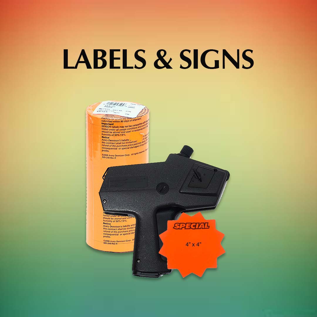 Labels & Signs
