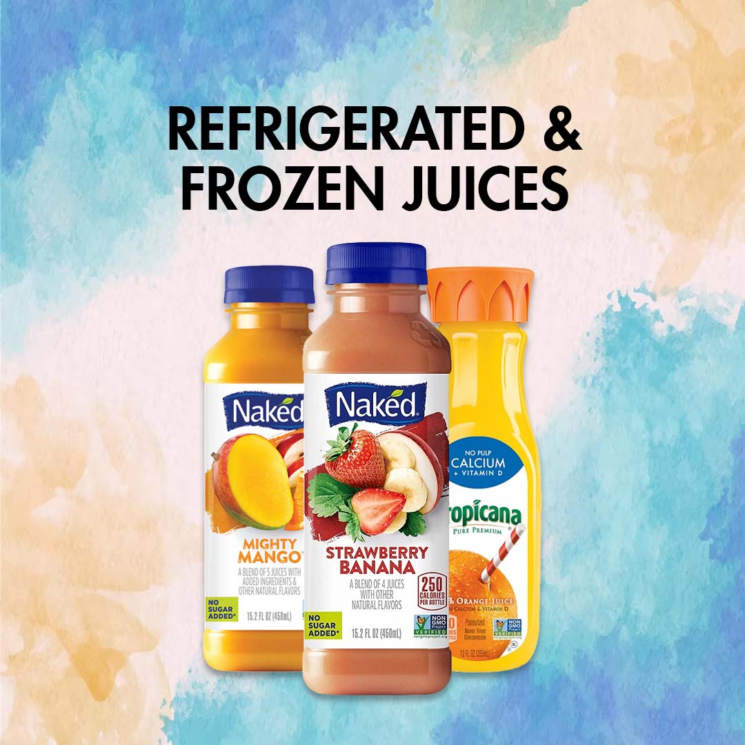 Refrigerated & frozen juices