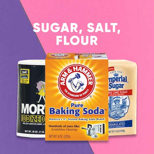 Sugar, Salt, Flour