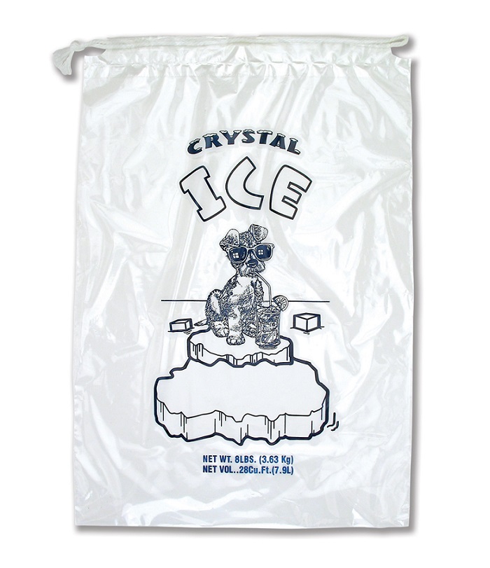 Ice bag draw string # 8
