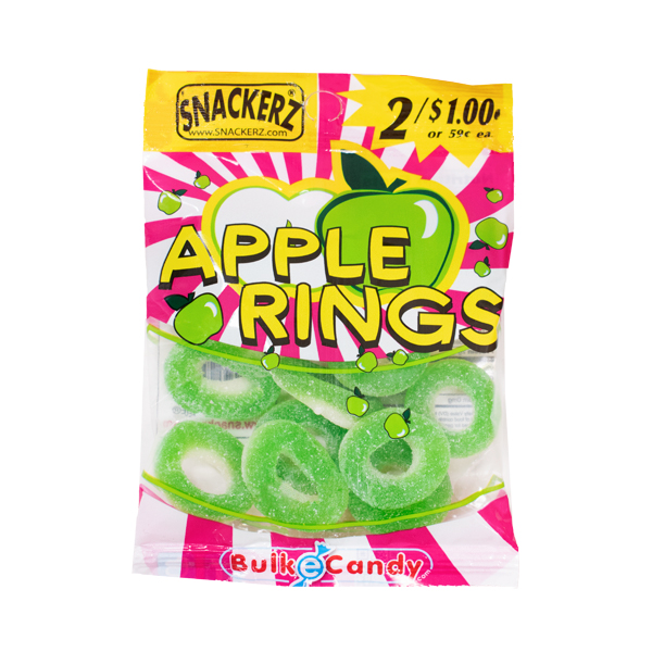 Snackerz 2/$1 apple rings
