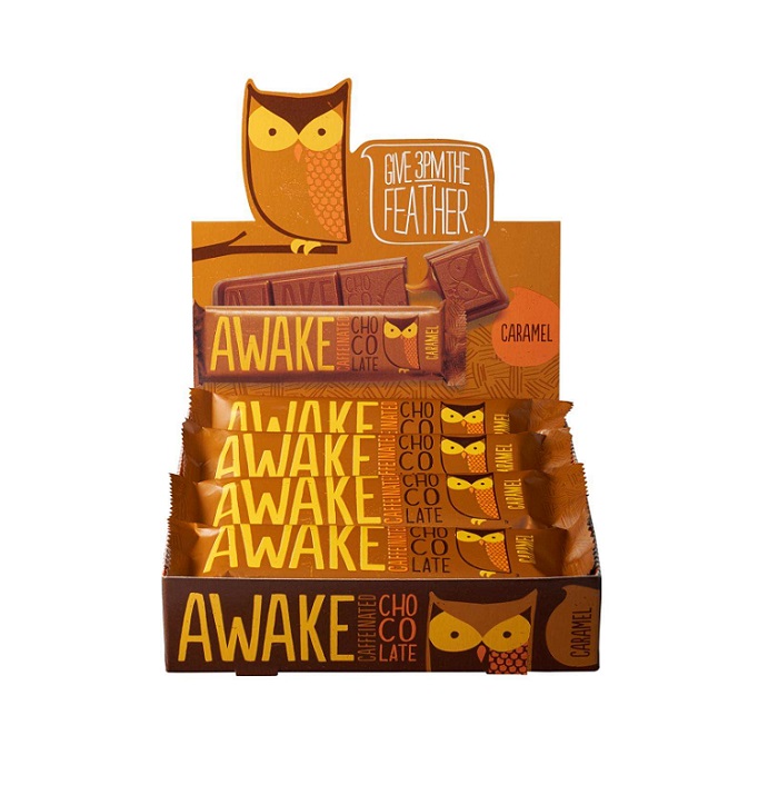 Awake caramel chocolate caffeinate 12ct