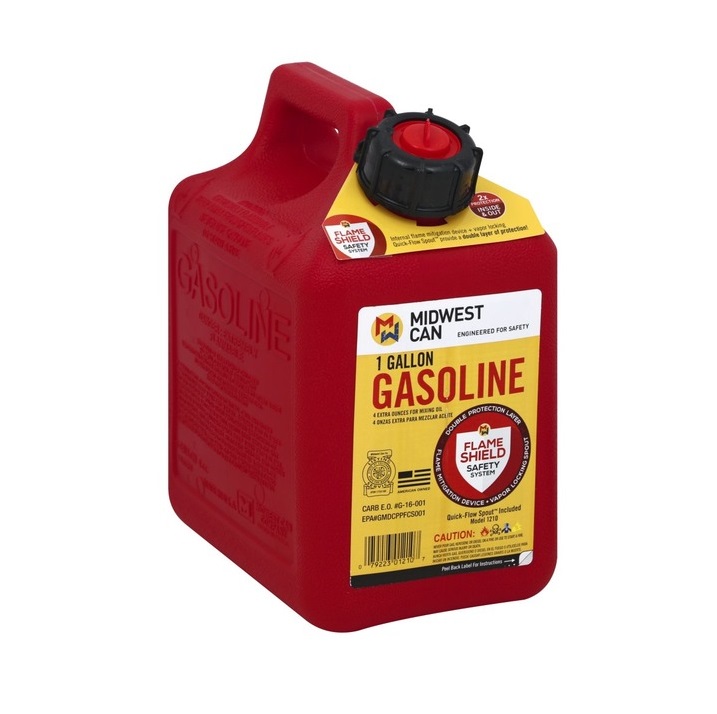 Gasoline can 1 gal