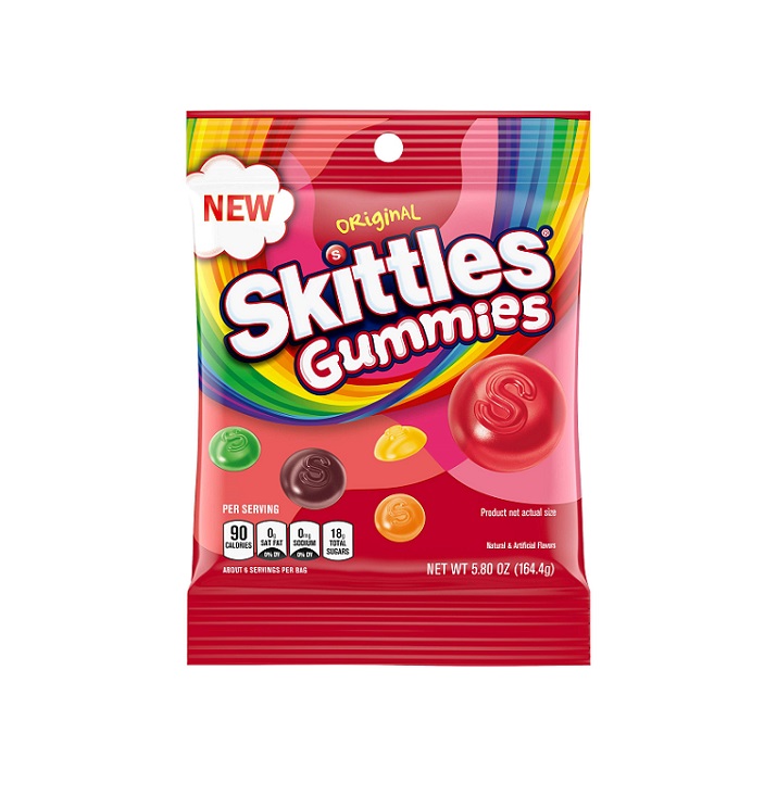 Skittles original gummies h/b 5.8oz
