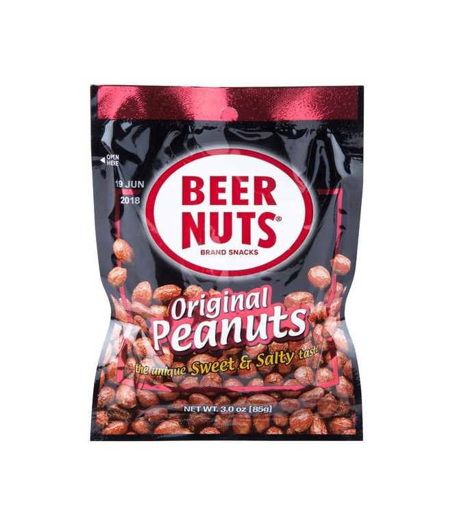 Beer nut original peanut 3oz