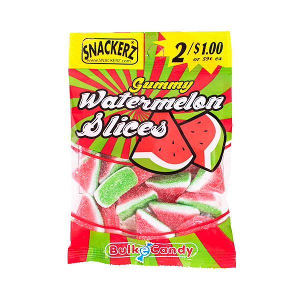 Snackerz 2/$1 watermelon slices 1.75oz