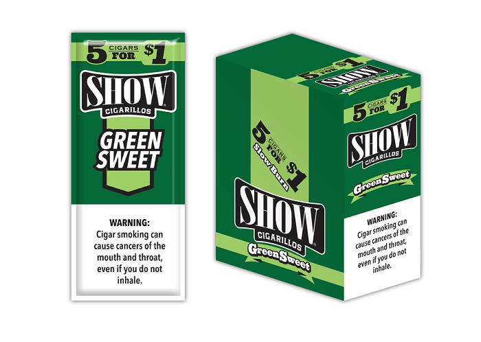 Show green sweet 5/$1 15/5pk