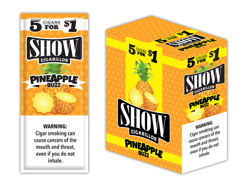 Show pineapple buzz 5/$1 15/5pk