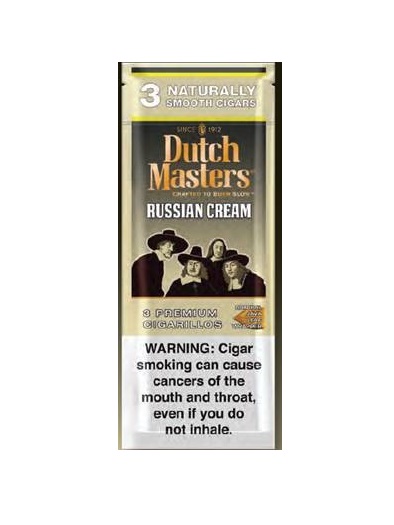 Dutch masters 3for2 f.p. russian cream 20/3pk