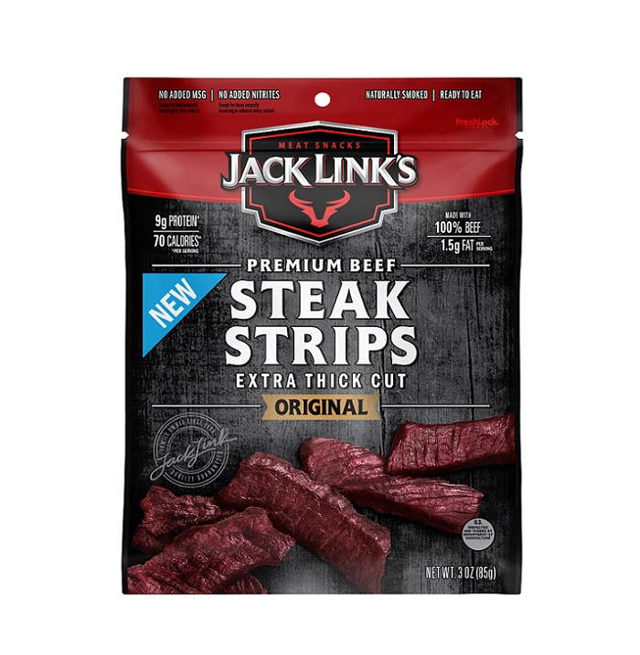 Jack links original thick cut strips jerky 3oz