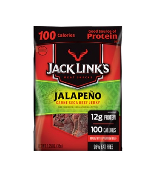 Jack links jalapeno beef jerky 10ct 1.25oz