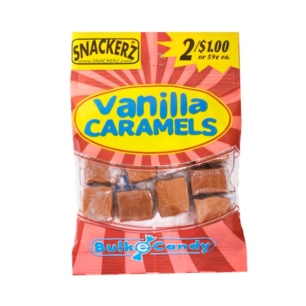 Snackerz 2/$1 vanila caramel