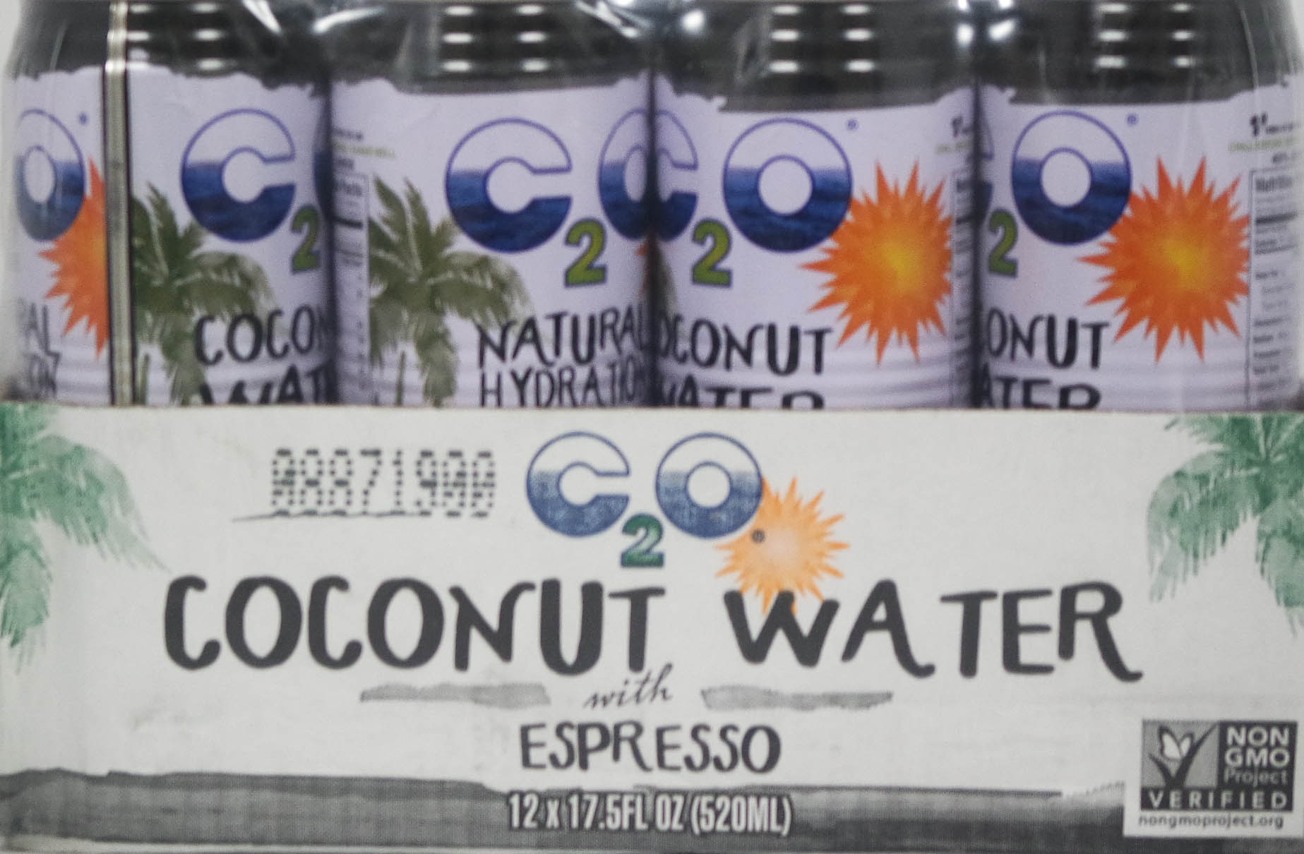 C2o pure coconut water with espresso 12ct 17.5oz