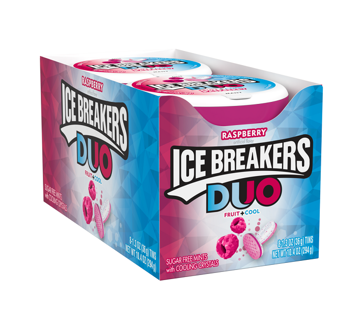 Ice breaker raspberry duo 8ct