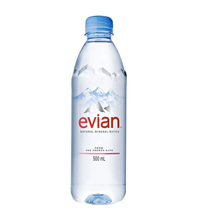 Evian water 24ct 16.9oz