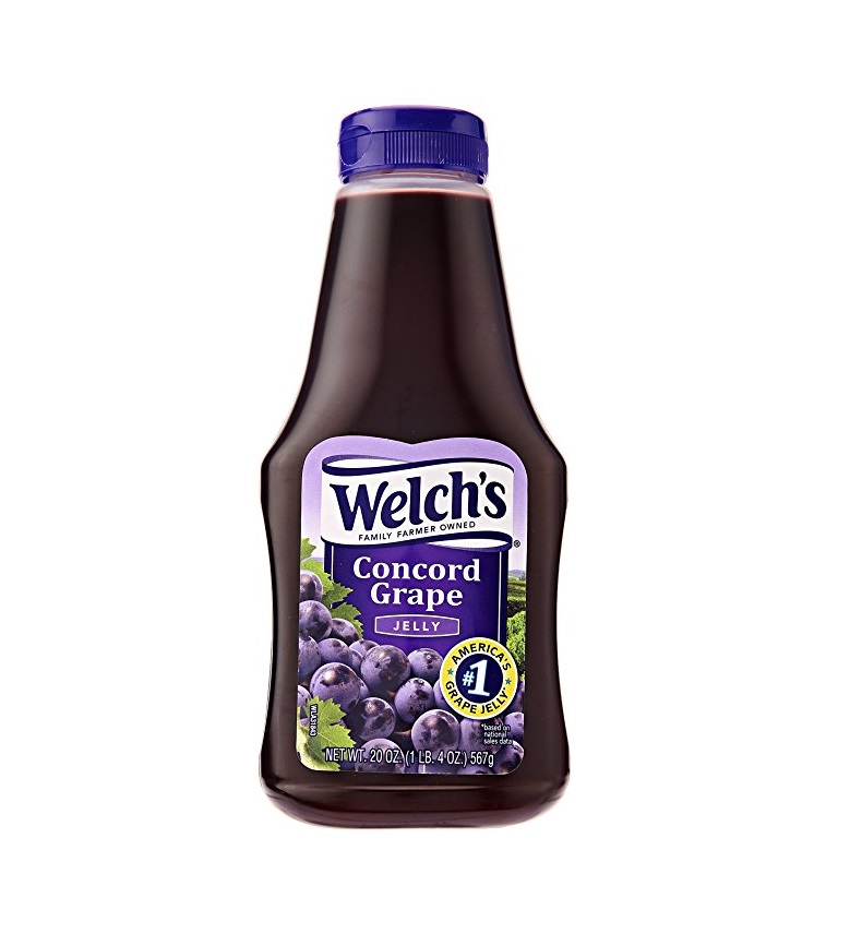 Welch`s grape squeeze jelly 20oz