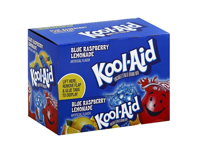 Kool-aid blue raspberry lemonade 48ct