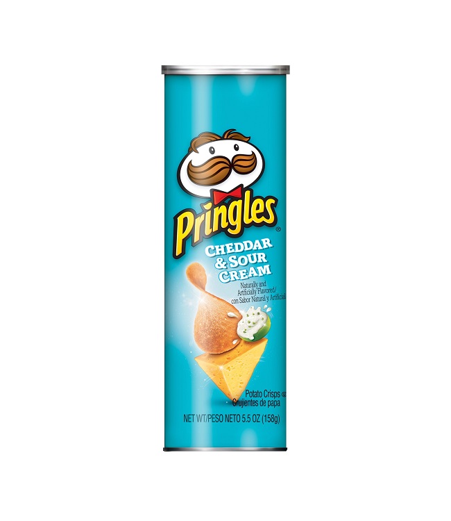 Pringles cheddar & sour cream 5.5oz