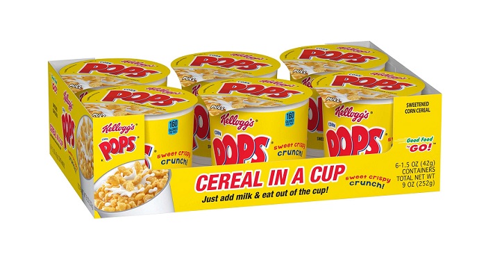 Corn pops cereal cups 6ct