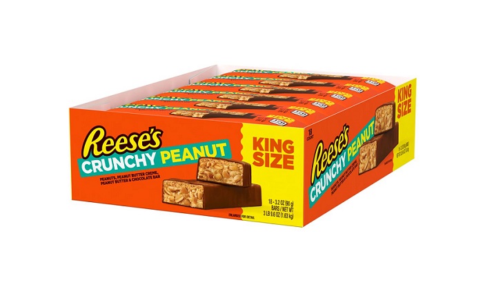 Reeses crunchy peanut k/s 18ct