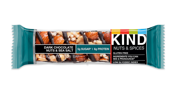 Kind dark chocolate nuts & seasalt 12ct