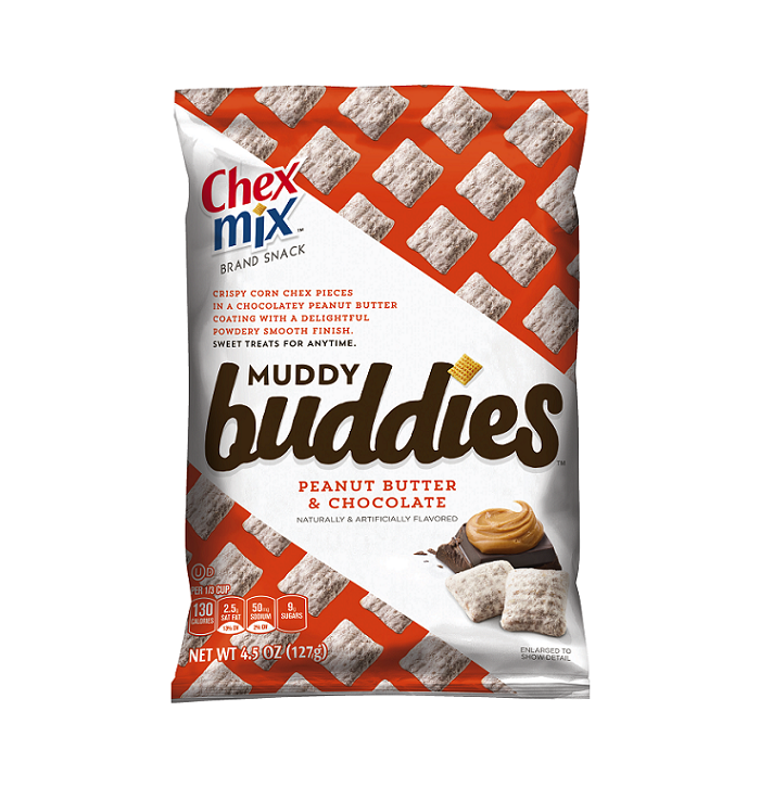 Chex mix peanut butter chocolate mudy budies 4.5oz