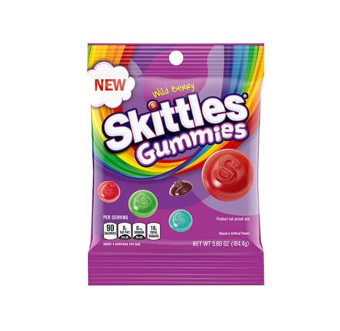 Skittles wild berry gummies h/b 5.8oz