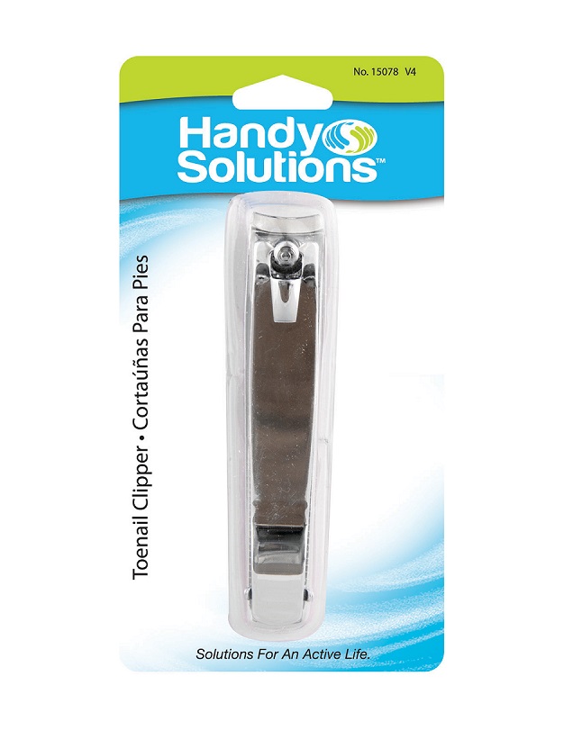 Handy solution deluxe toe nail clipper