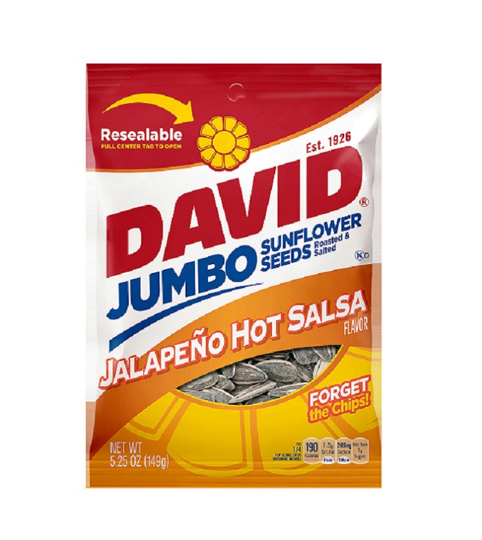 David jalapeno salsa jumbo sunflower 5.25oz