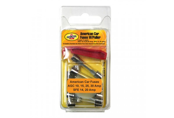 Pennzoil american glass fuses 6ct