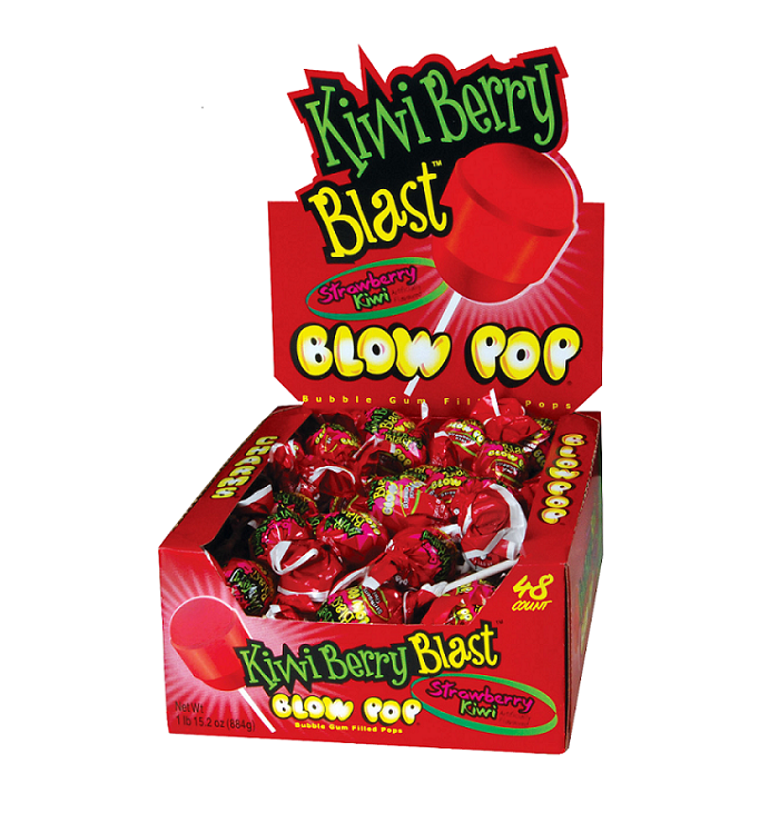Blow pop kiwi berry blast 48ct
