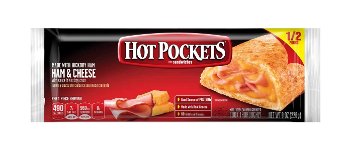 Hot pockets ham & cheese wrap 8oz