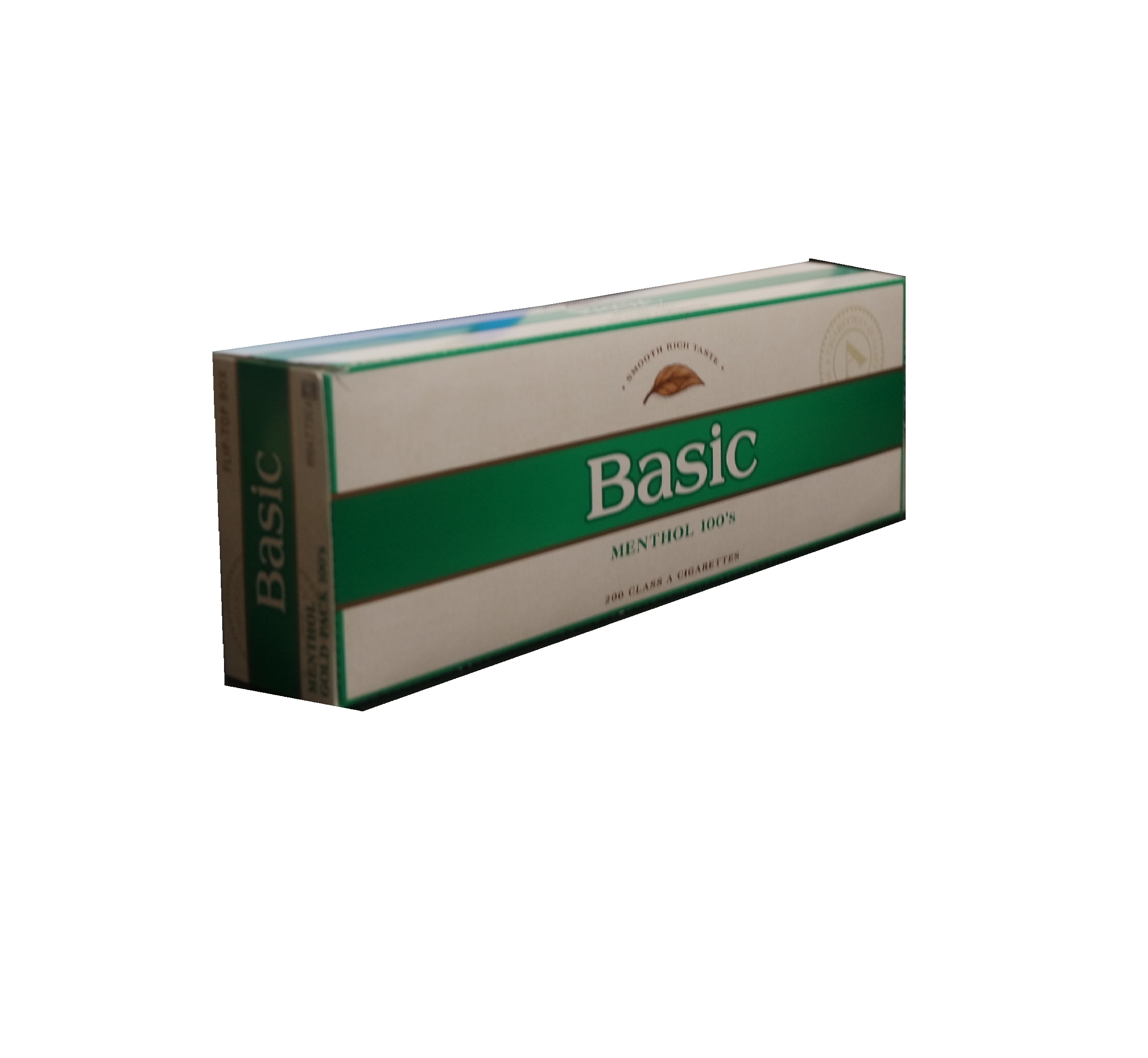 Basic menthol gold 100 box