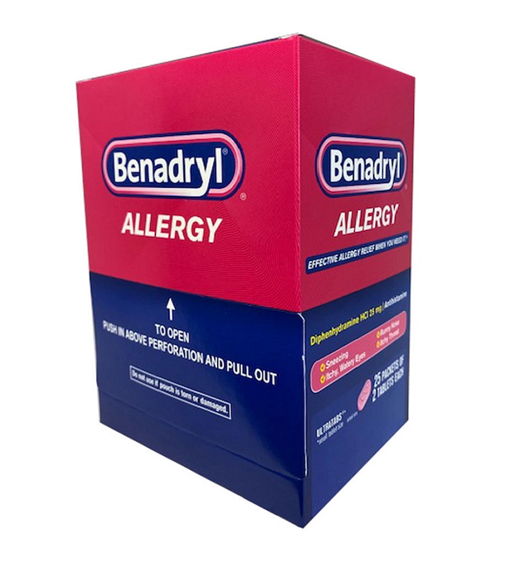 Benadryl allergy 25ct