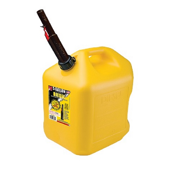 Gas can diesel yellow 5gal