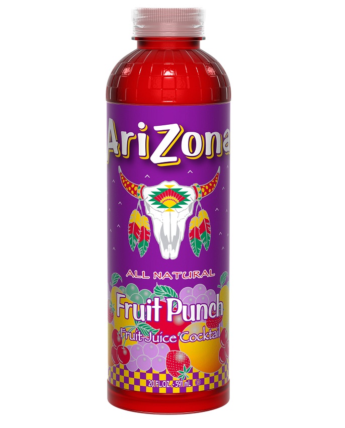 Arizona fruit punch pet bottles 24ct 20oz