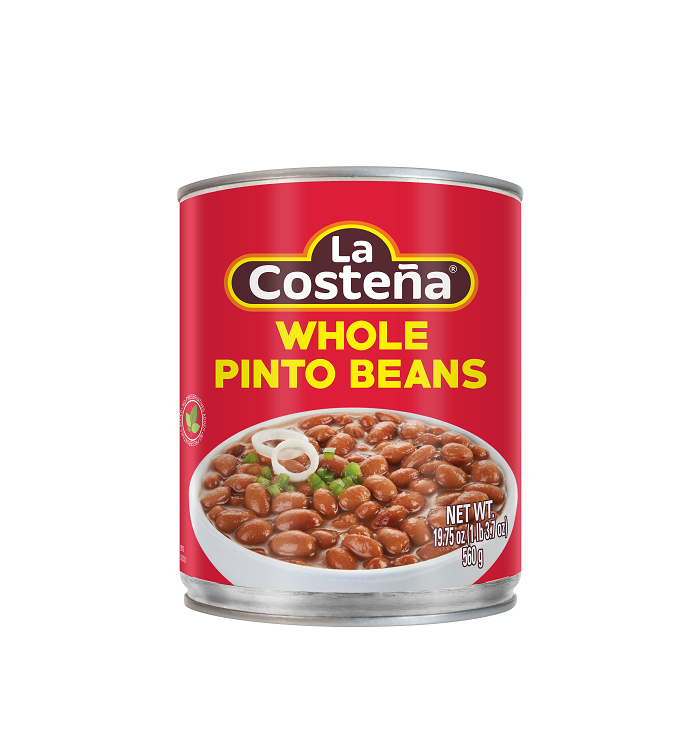 La costena whole pinto beans 19.75oz